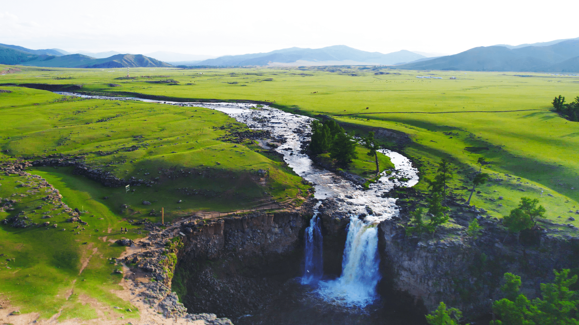 Orkhon valley - Orkhon Waterfall