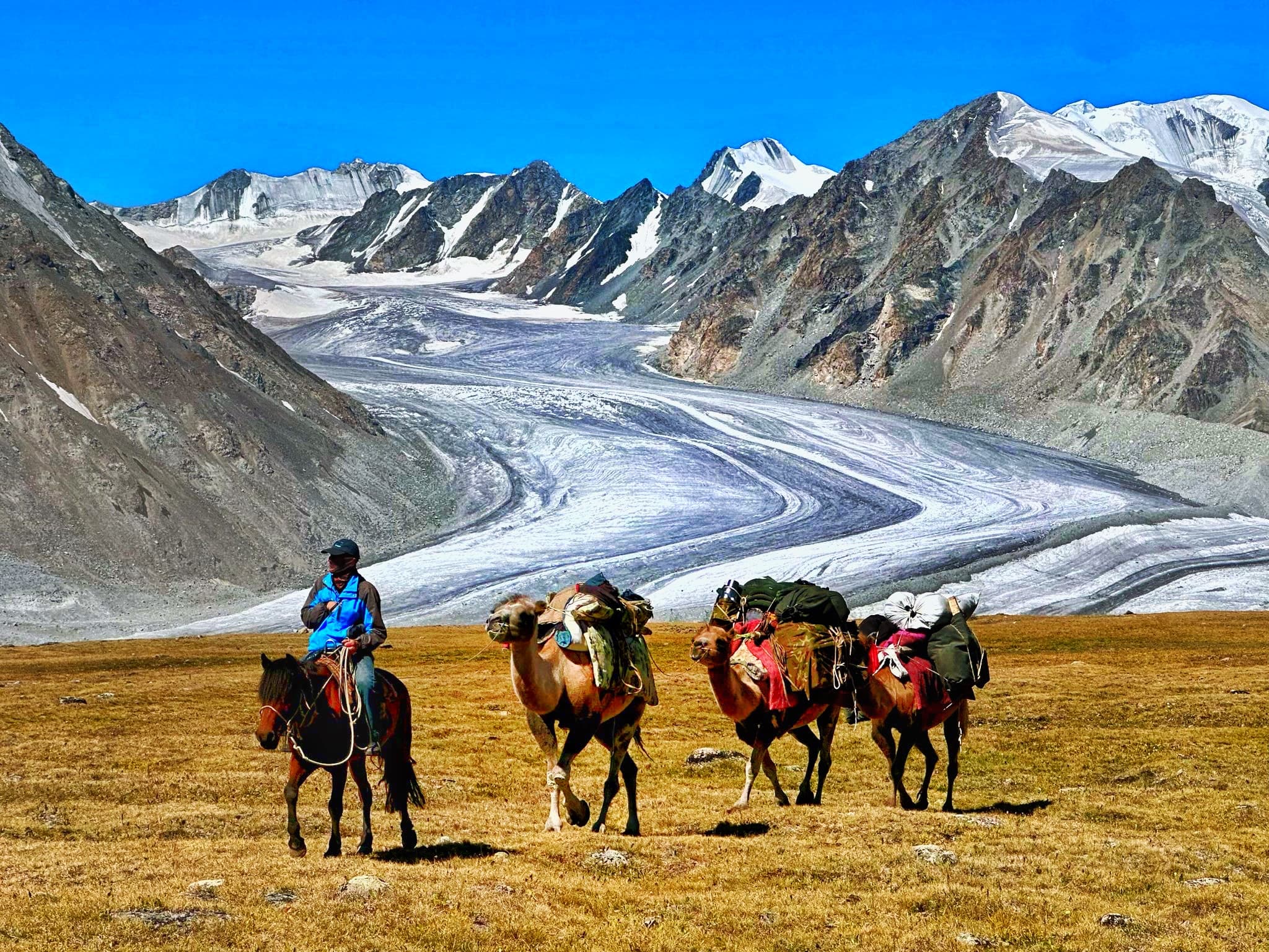 Altai 5 Bogd National Park, Base camp